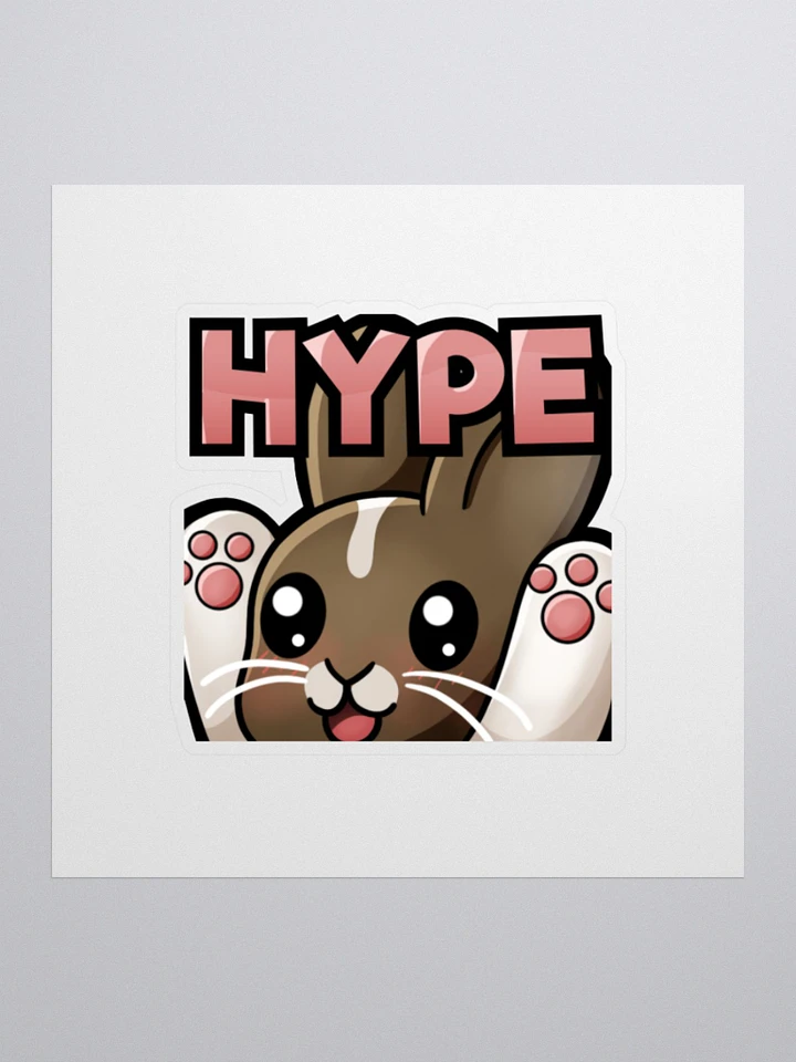 Hype Kiss Cut Sticker product image (1)