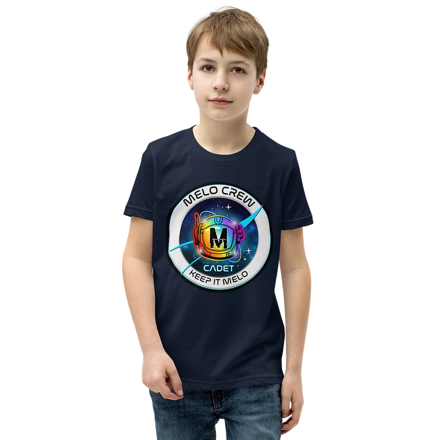 #MeloCrew Badge: Cadet - Basic Youth T-Shirt | #MadeByMELO product image (23)