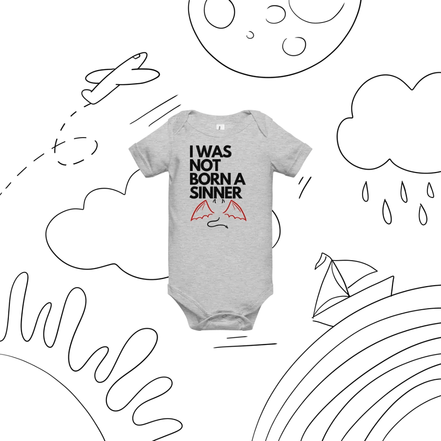 I Was Not Born a Sinner Onesie product image (21)
