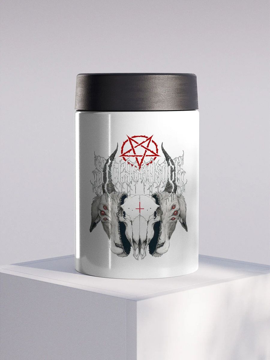 Sillysau5age Demonic Goat Coozie product image (1)