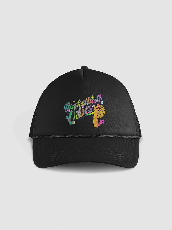 Basketball Vibes Rainbow Sky Dunk Trucker Hat product image (1)