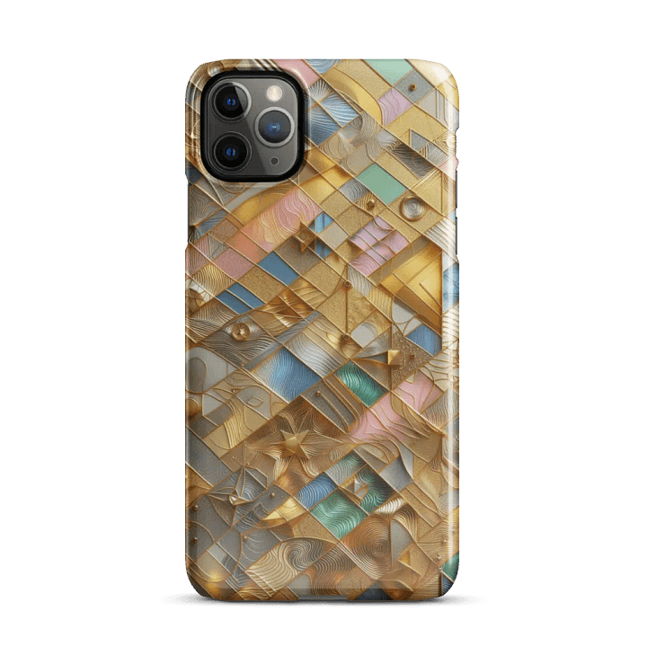 Geometric Goldrush iPhone® Snap Case product image (46)