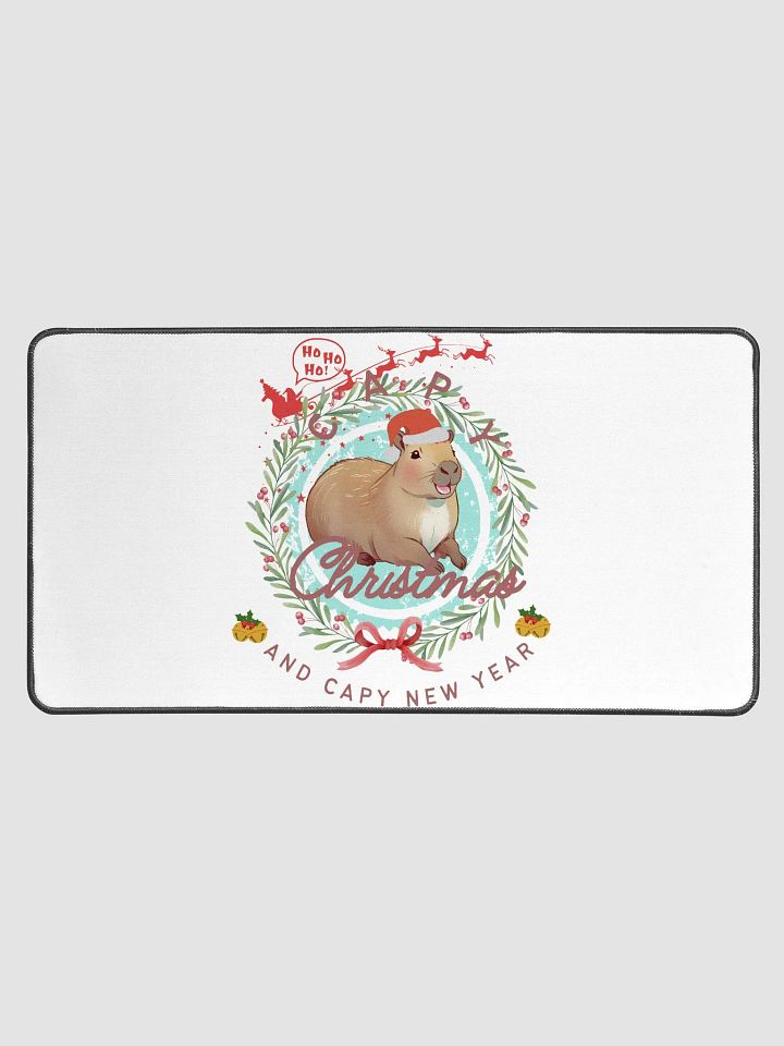 Cappy Christmas Desk Mat product image (1)