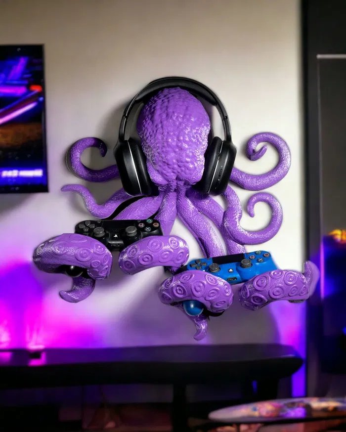 Octopus Controller & Headphone Holder product image (1)