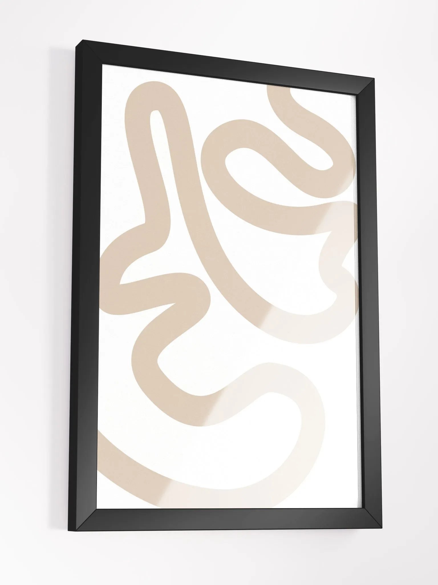 Ethereal Wave Framed Matte Poster product image (18)
