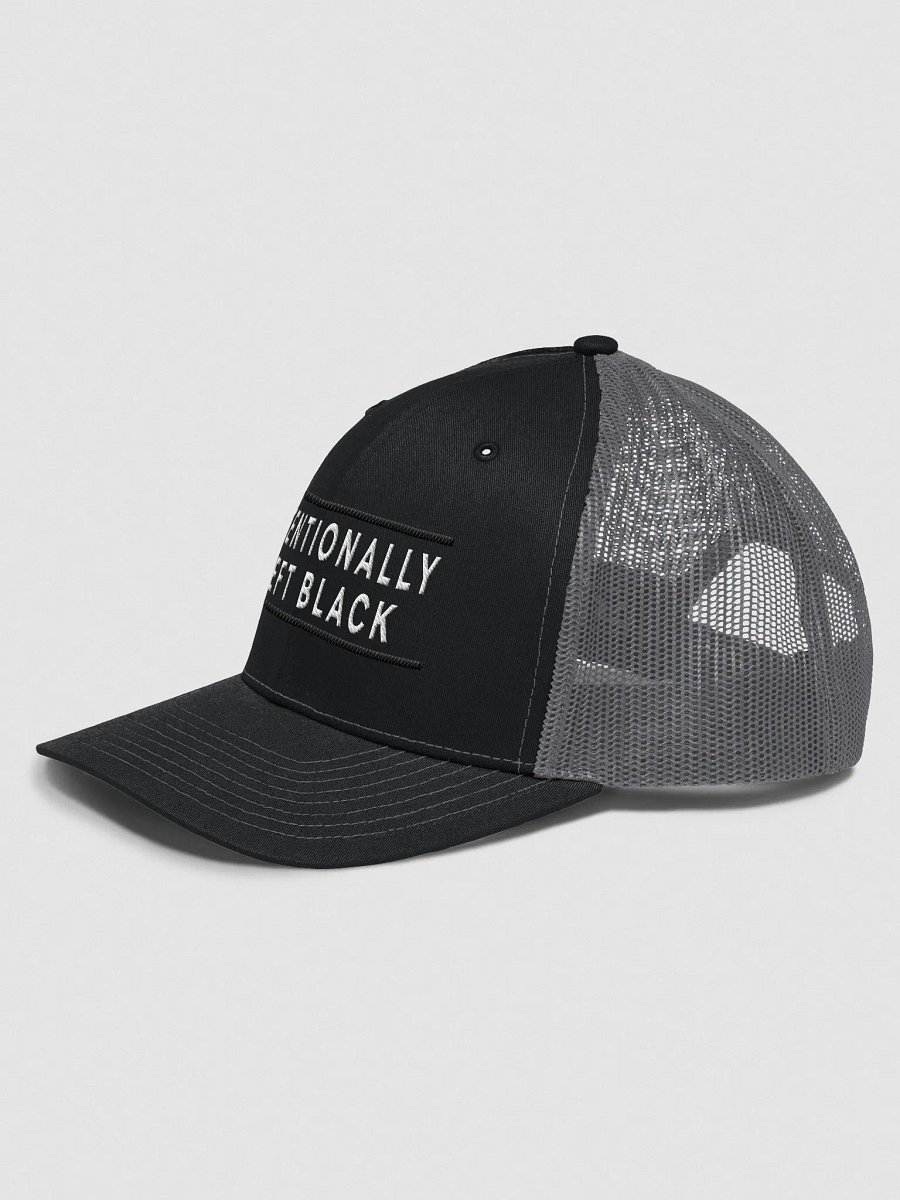 INTENTIONALLY LEFT BLACK - TRUCKER HAT product image (2)