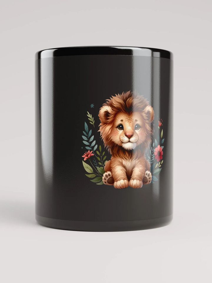 Floral Lion Cub Mug product image (1)