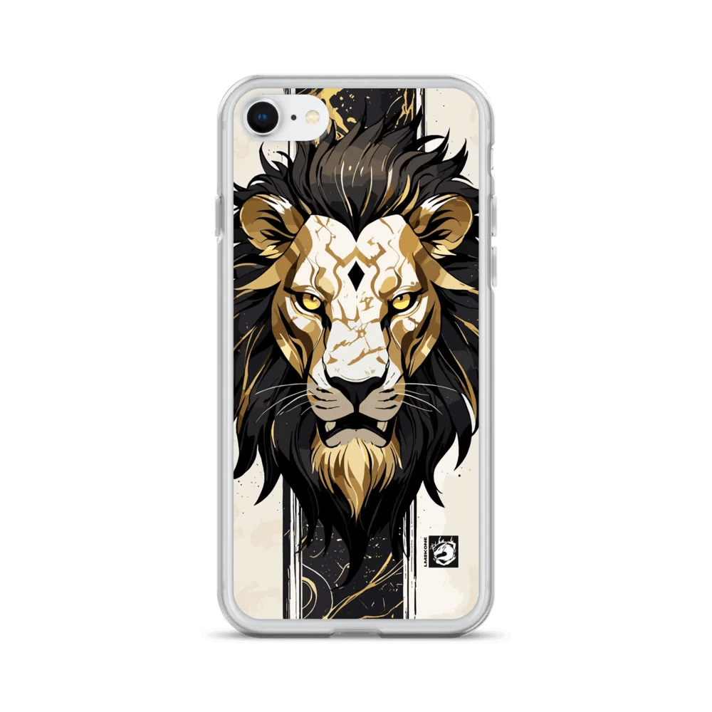 Gold Lion Marble iPhone® Clear Case product image (24)