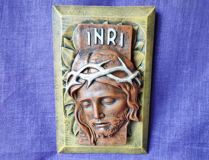 Jesus Cristo parede vintage, presente casamento, Jesus de Nazaré product image (1)