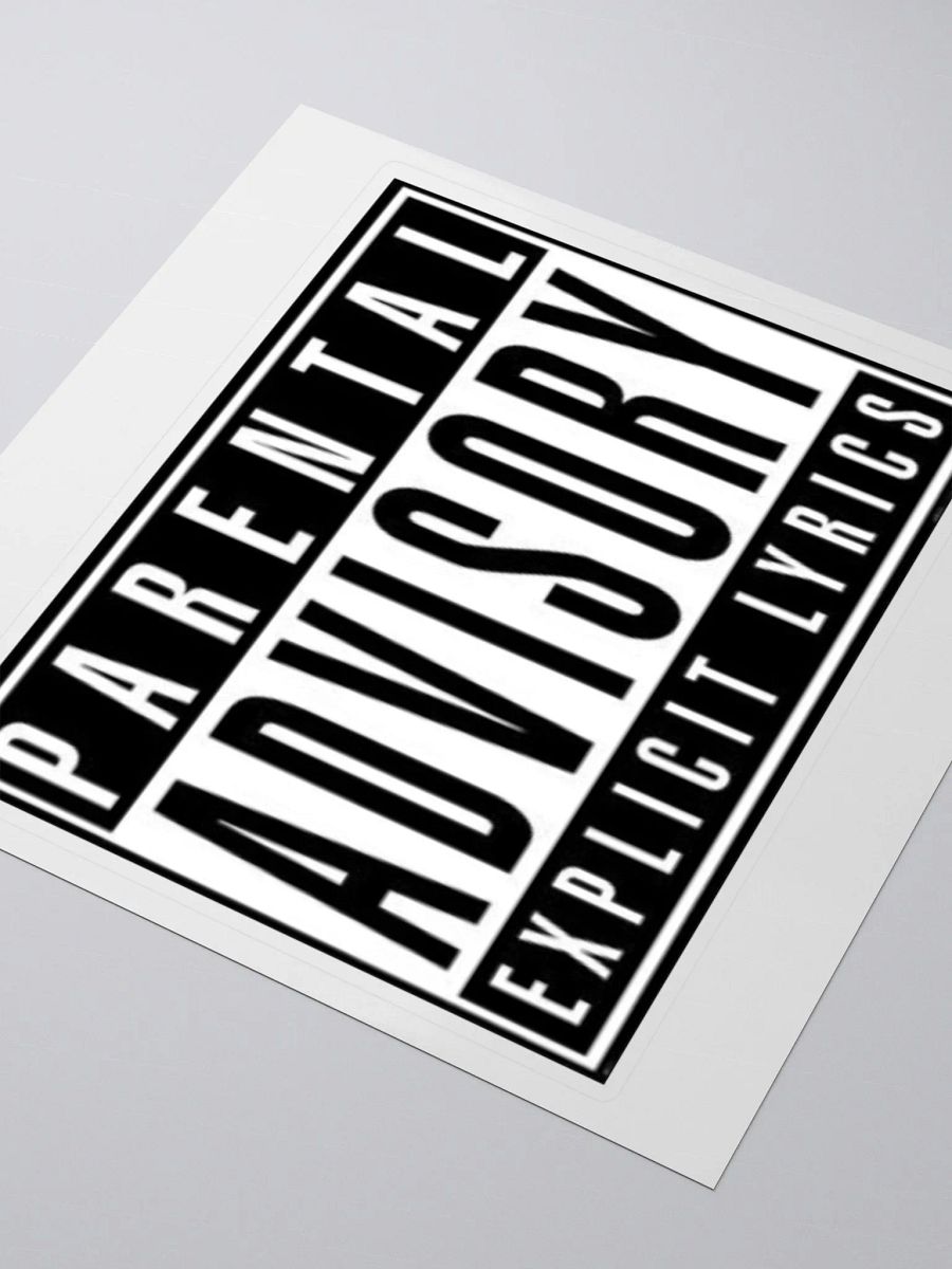 Parental Advisory Explicit Lyrics sticker product image (3)