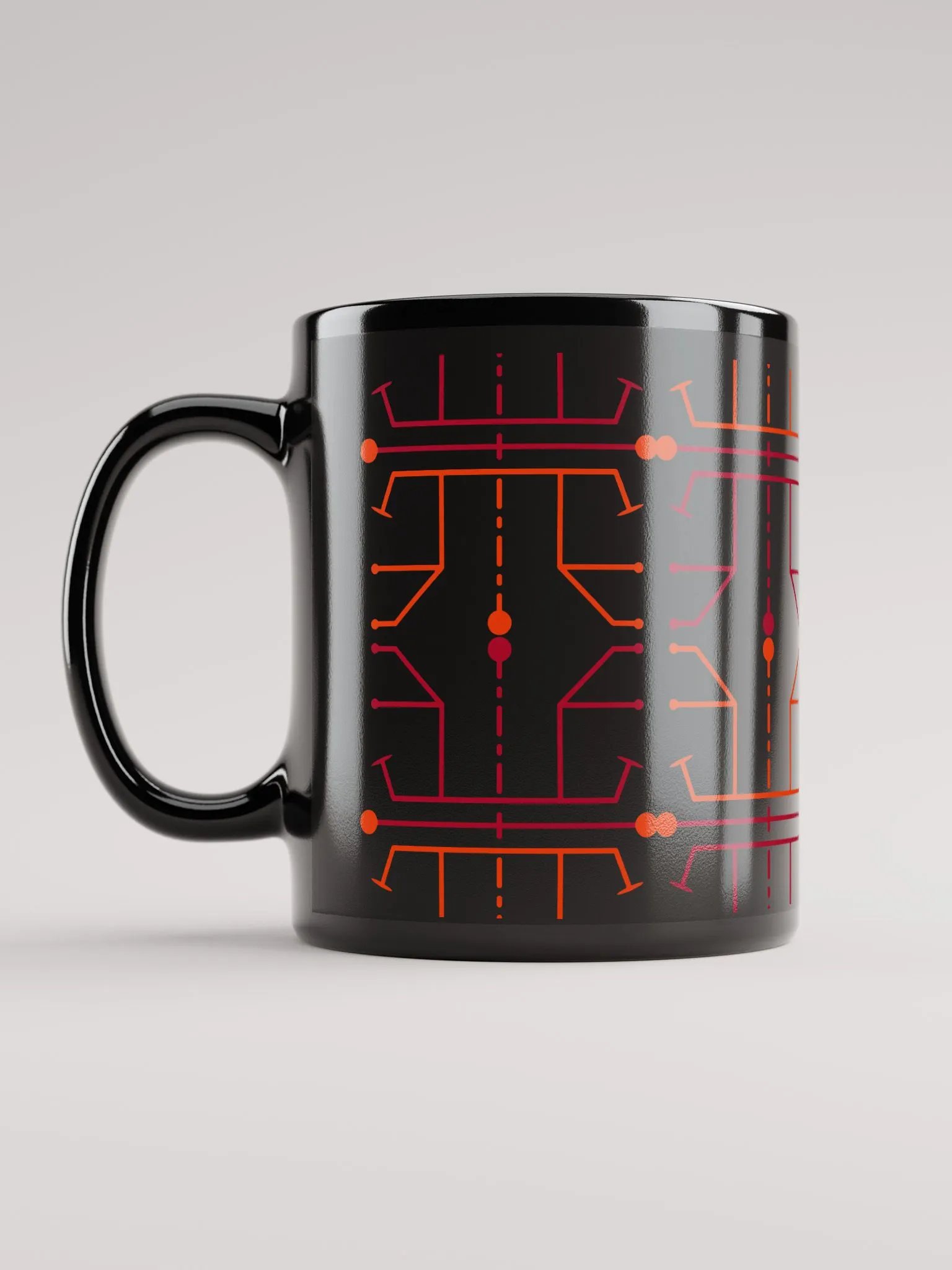 Hieroglyph Abstract Pattern Mug product image (3)