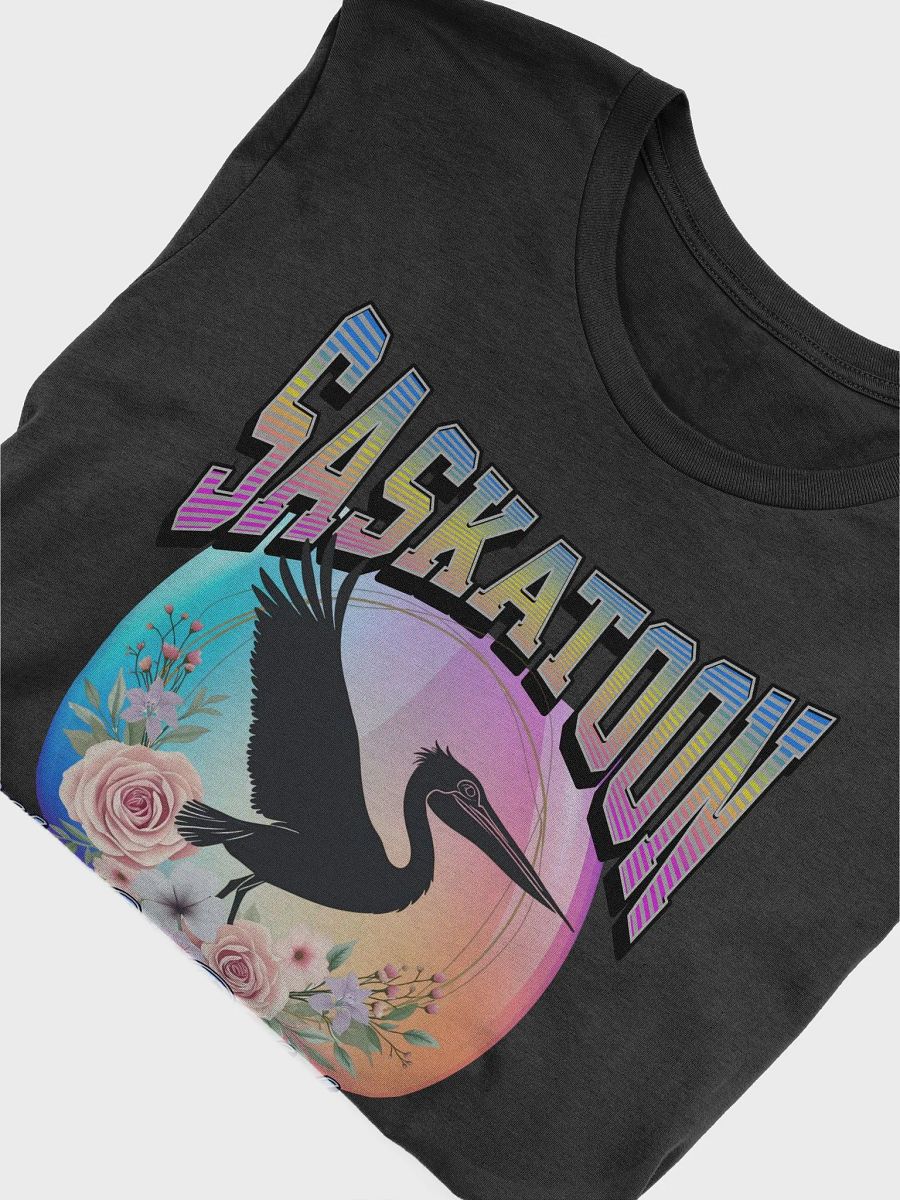 Saskatoon Pelican City of Bridges T-Shirt product image (4)
