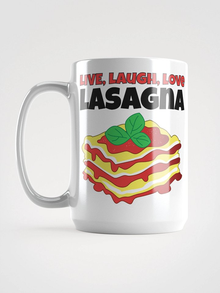 Live, Laugh, Love, Lasagna Mug product image (1)