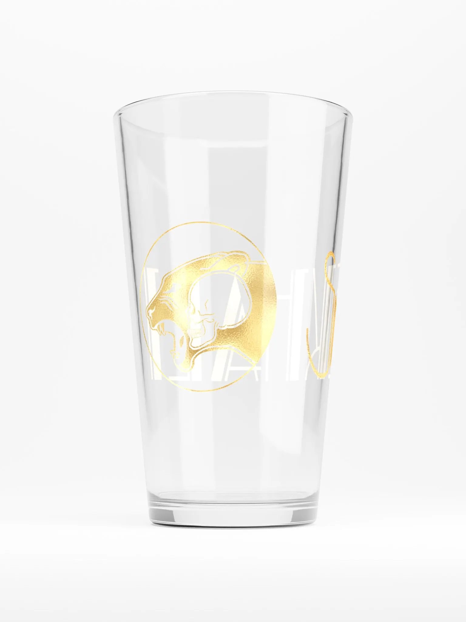 Sekhali Logo Gold Foil Pint Glass product image (2)