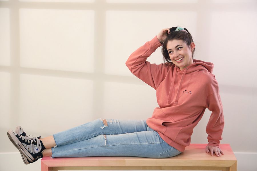 Supurrvisor Face Embroidered Hoodie (light colors) product image (3)