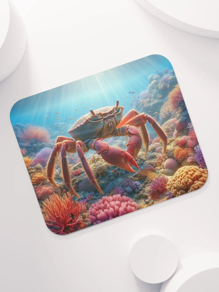 Reef Crab Adventure Mouse Pad | AI Design product image (7)