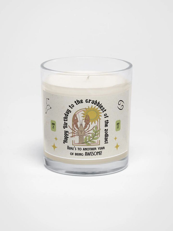 Zodiac Gemini Birthdate Candle Retro Design, Birth Month Birthday Gift product image (2)