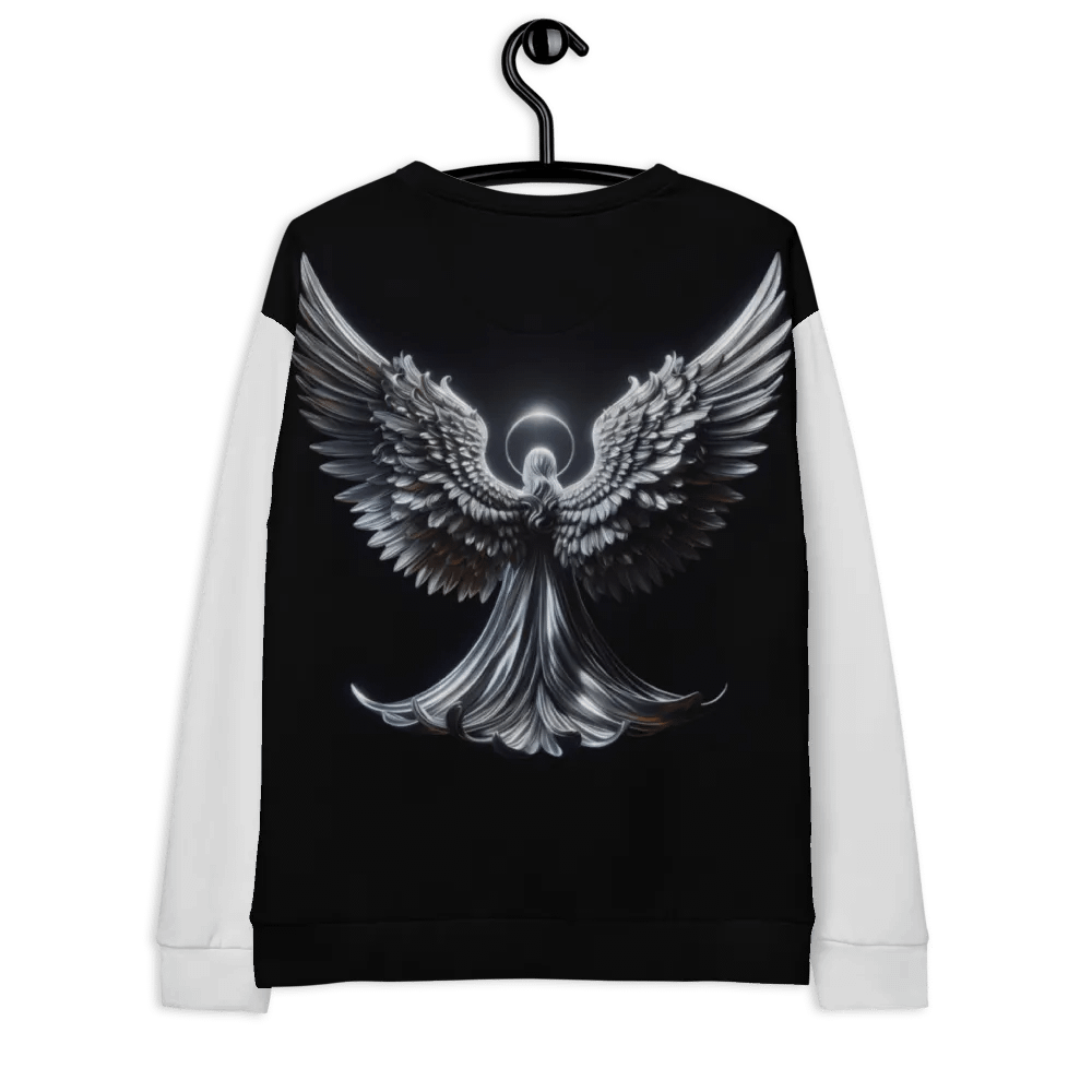 A Silver Angel and Cross - Unisex Sweatshirt #5 product image (12)