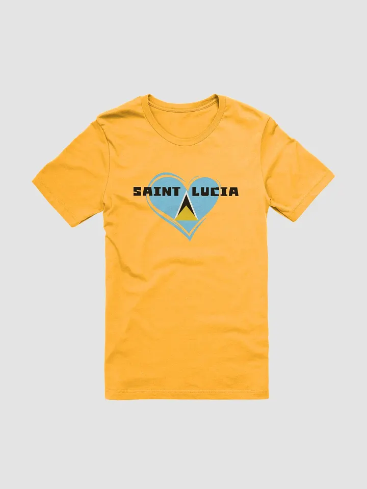 Saint Lucia Heart Tee product image (1)