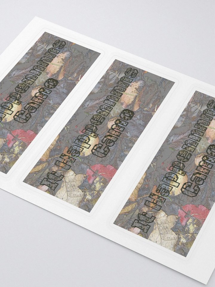 Kiss Cut Sticker Sheet with Background - MossyOak - It Happennnns Camo product image (2)