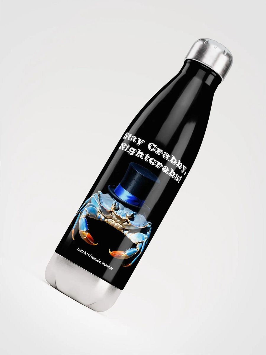 Night Crab Stainless Steel Water Bottle product image (4)