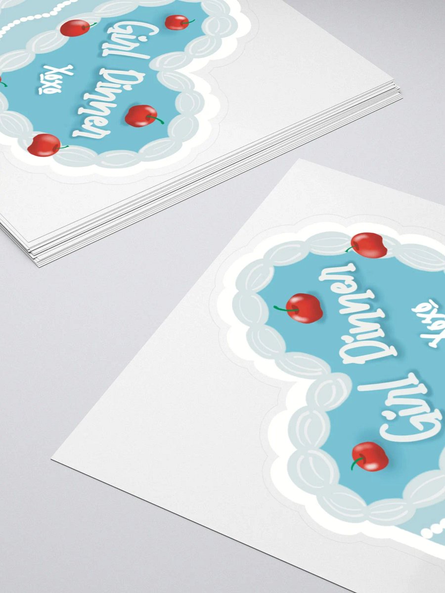 Xoxo Heart Cake Stickers product image (4)