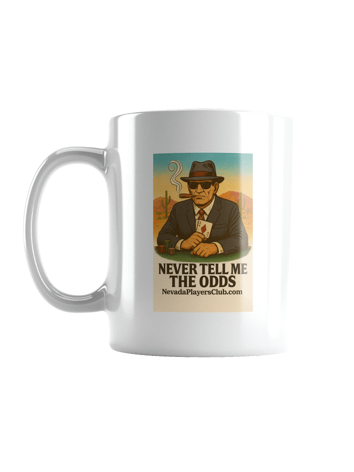 White Never Tell Me The Odds Mug - Desert Edition product image (2)