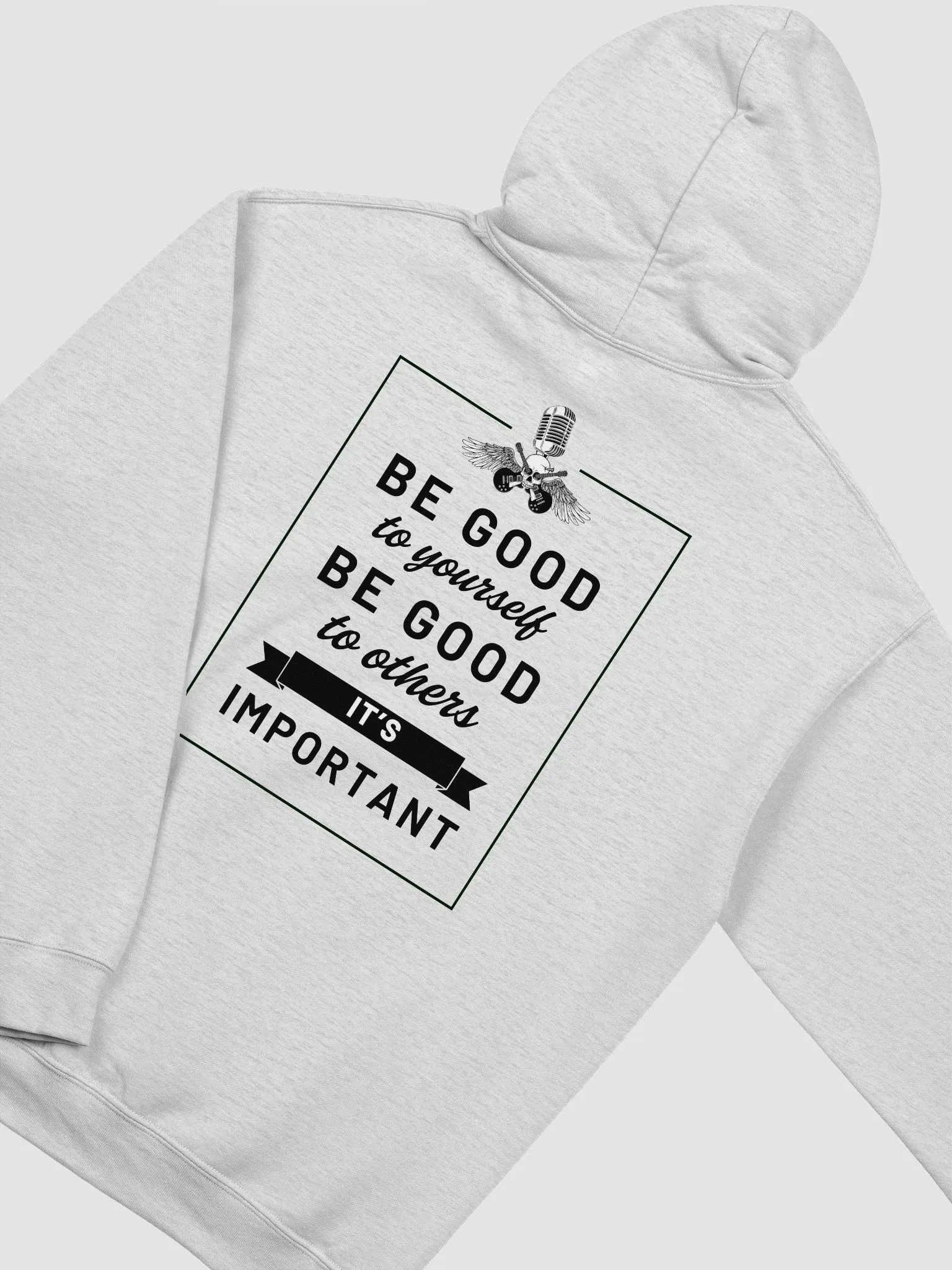 Be Good Hoodie (Black Text) product image (4)