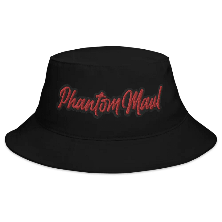 'PhantomMaul' Bucket Hat Red Lettering product image (2)