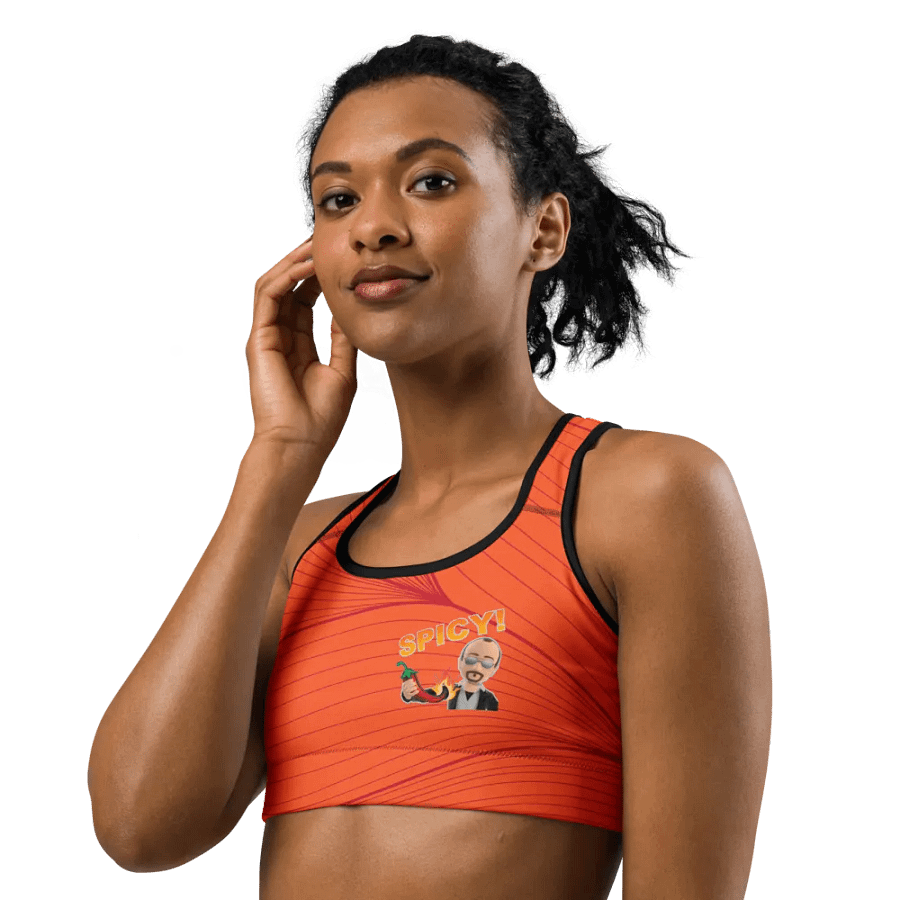 Spicy Emote - Sports Bra product image (1)