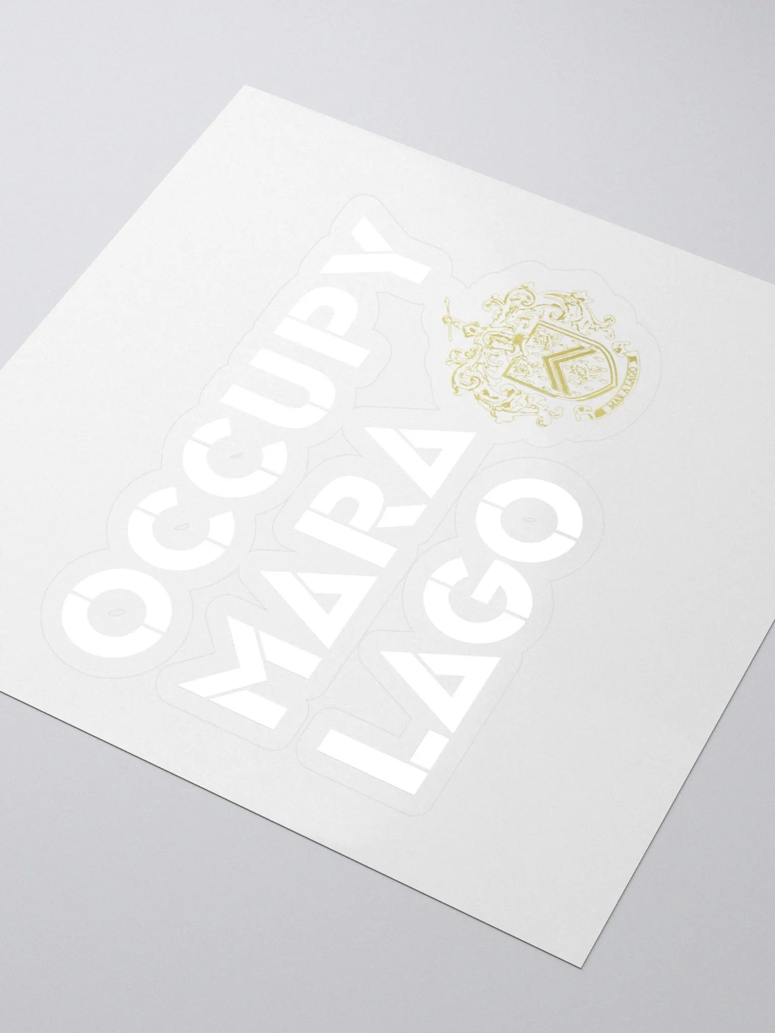 Ocupy Mar-a-lago sticker product image (3)