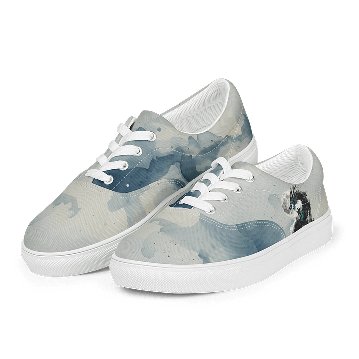 Moonlit Dragon Men's Canvas Shoes product image (1)