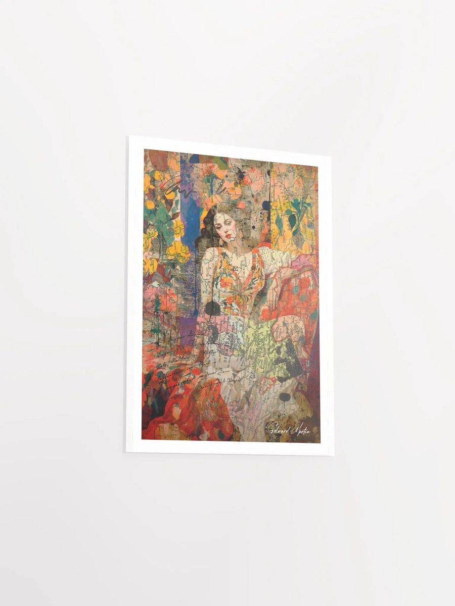 Lady of the World by Edward Martin-Vibrant Layers Poster Print product image (4)