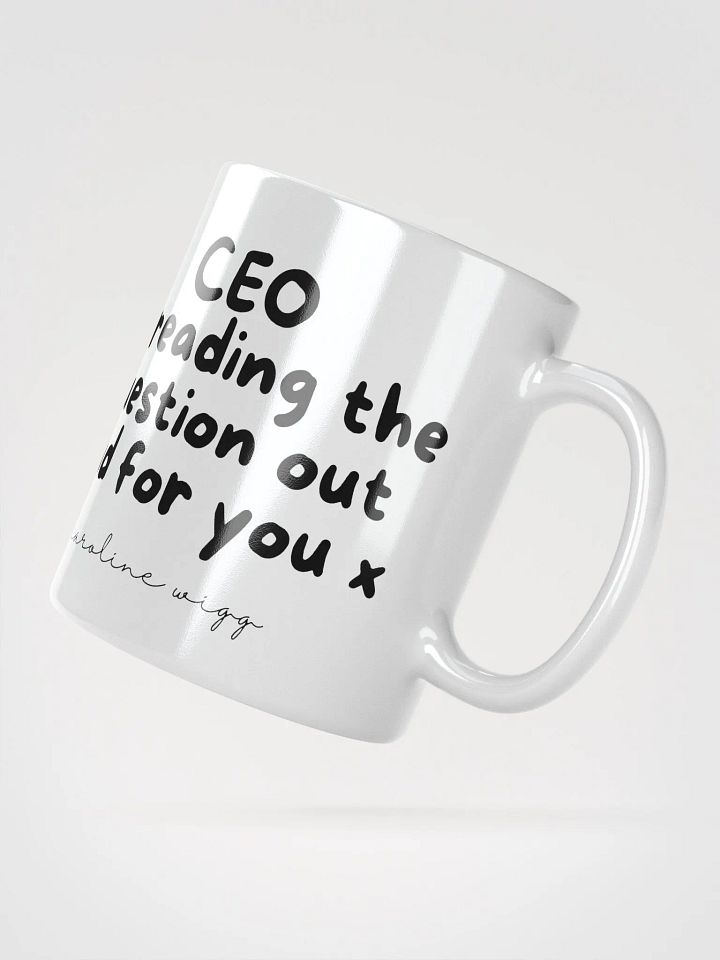 Reading The Question Aloud Mug - White product image (5)