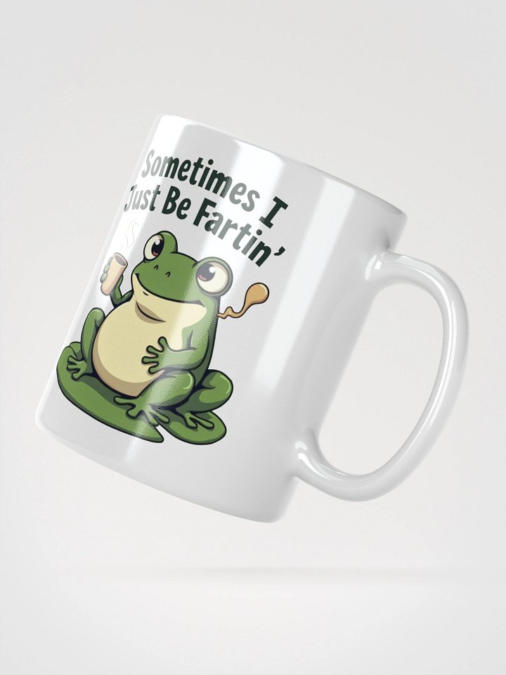 Froggin' Beats White Glossy Mug product image (4)