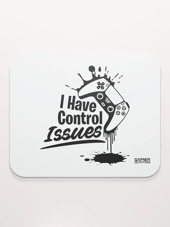 Gamer Control Issues Mouse Pad product image (2)