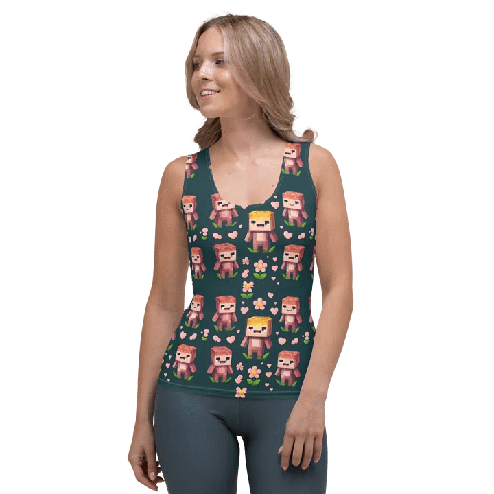 Pixelated Love Women's Tank Top product image (1)