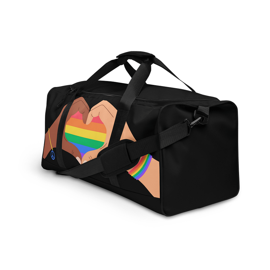 Pride Heart All-Over Duffle Bag product image (3)