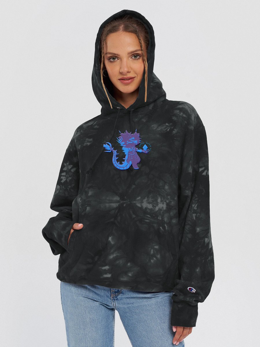 Starlight Champion Black Tie-Dye Hoodie product image (5)