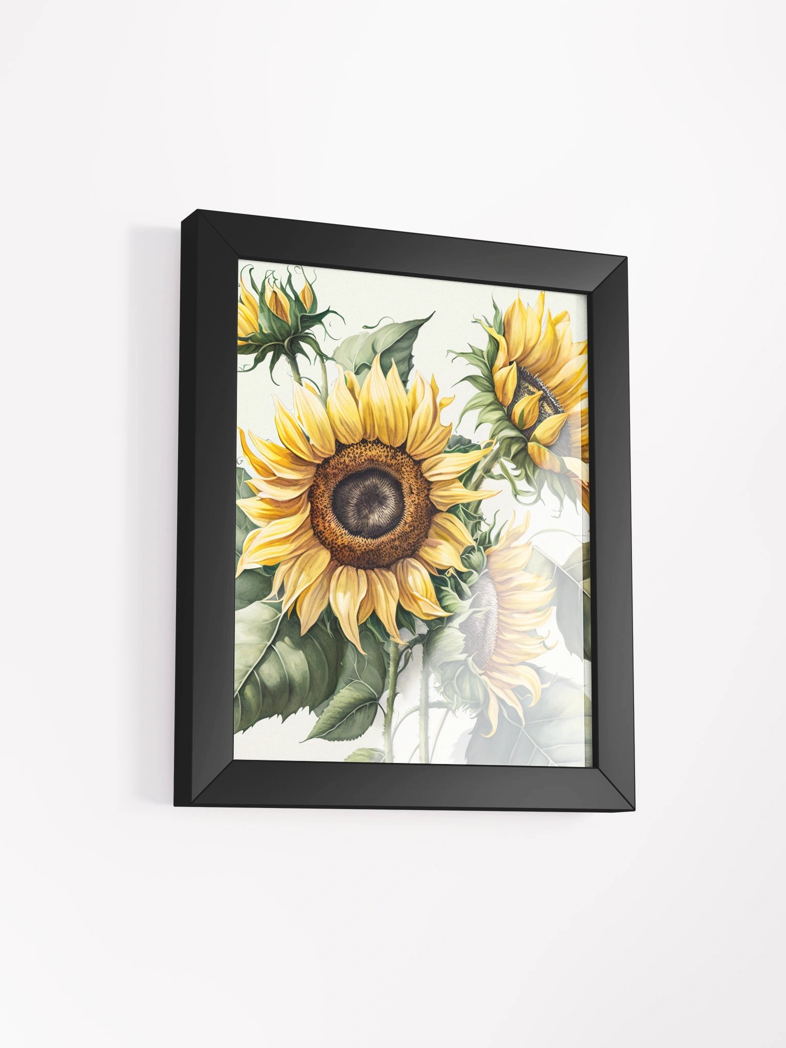Radiant Sunflowers Framed Matte Poster product image (2)