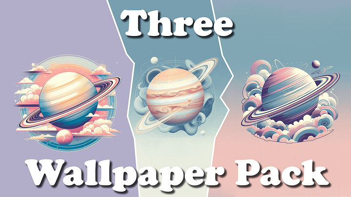 Planets HD Digital Wallpaper product image (1)