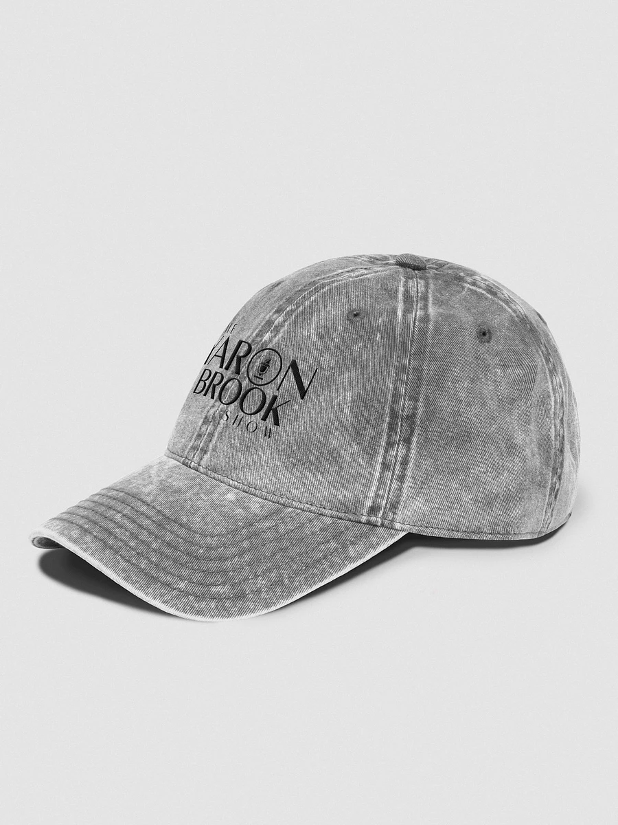 Yaron Brook Show Logo Otto Vintage Wash Dad Hat [grey] product image (3)