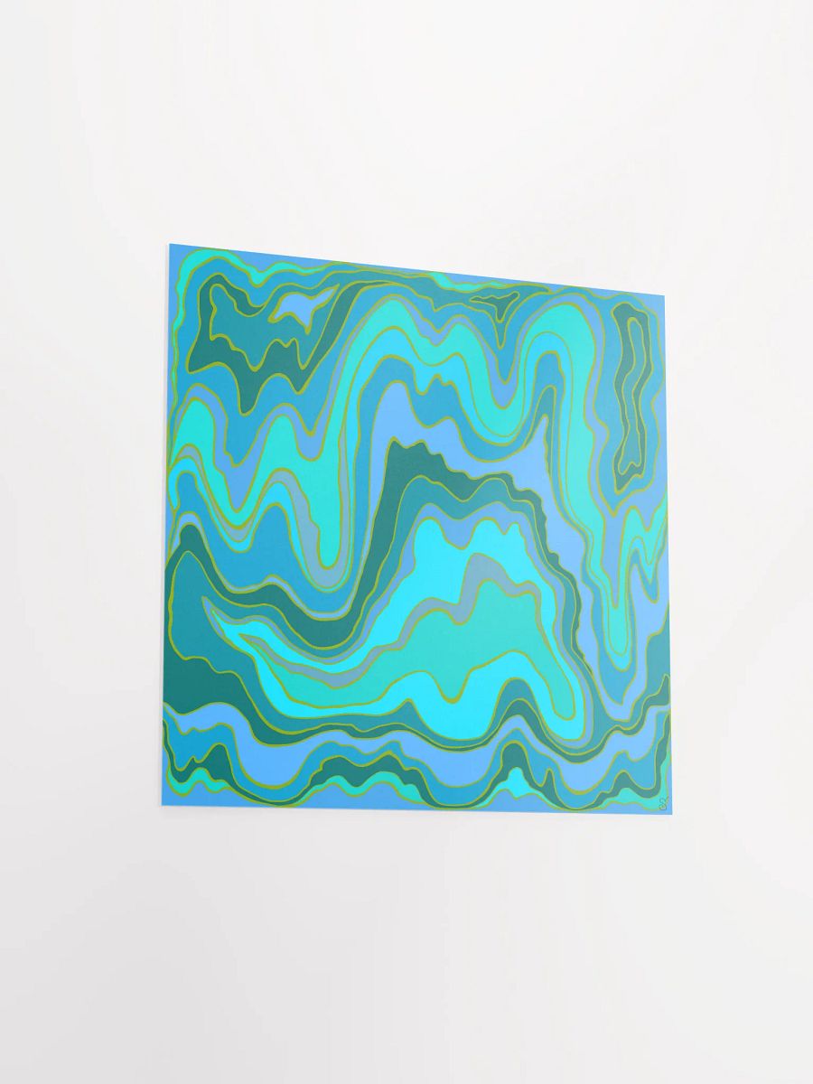 Flowing Topography Poster - Stone N 9 product image (3)