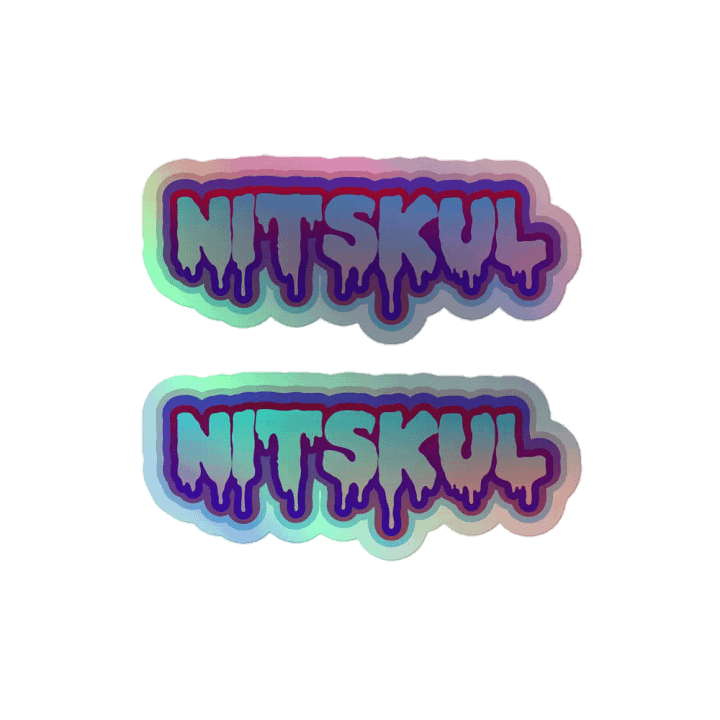 Holo Dual Nitskul Drippy Stickers product image (2)