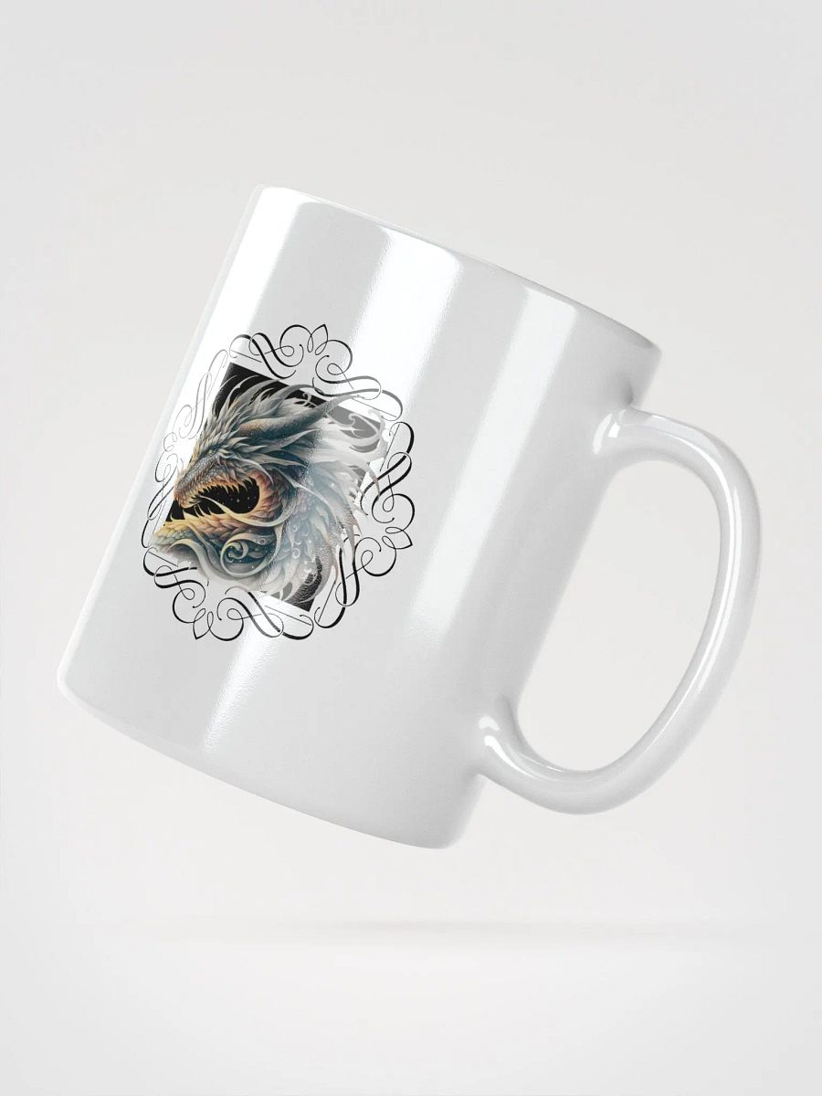 Gold and Silver Dragon Mug product image (12)