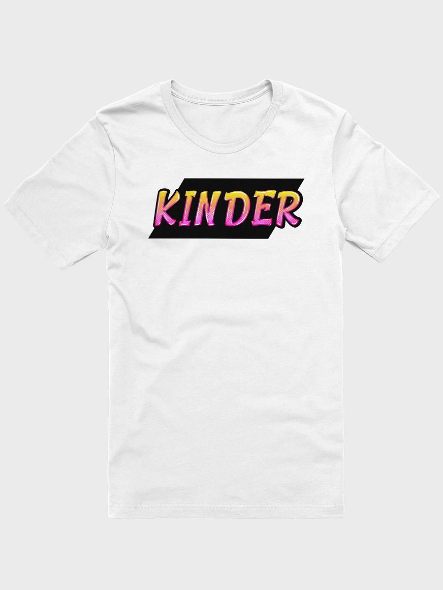 KINDERGARTEN Teacher Shirt - Pink + Yellow Bold Letters product image (3)