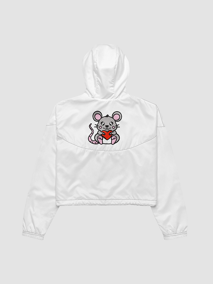 [Rat707] All-Over Print Women's Cropped Windbreaker product image (2)
