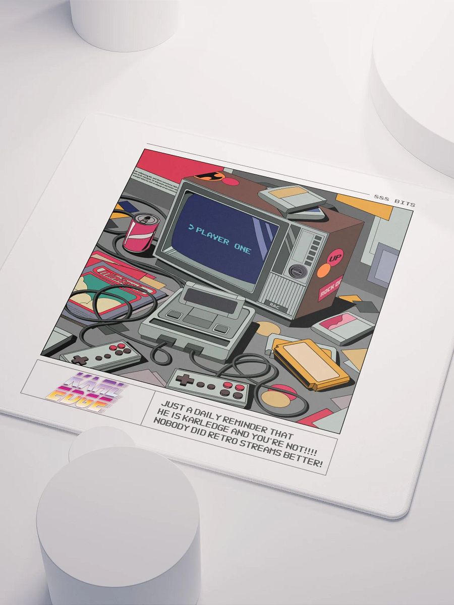 RETRO GAMER MOUSE PAD product image (3)