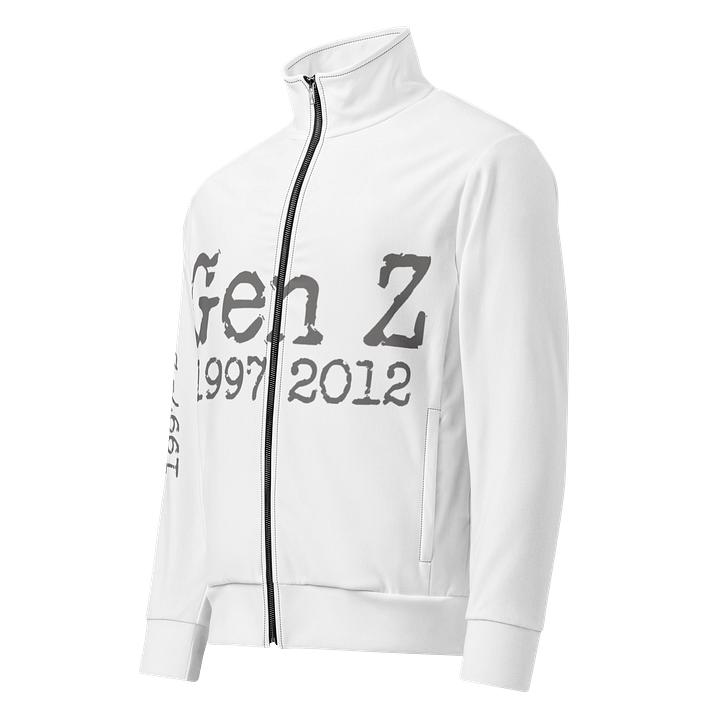 3121 Artistic Numbers Recycled Track Jacket product image (1)
