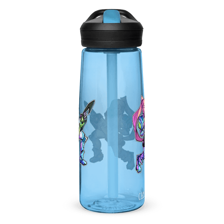 She Plays The Keytar Water Bottle product image (5)
